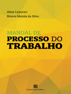 cover image of Manual de Processo do Trabalho
